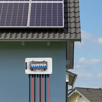 Boîte de raccordement solaire blanche IP67 – image 3