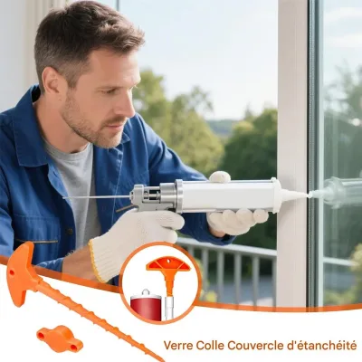 Capuchon de buse de mastic en plastique – image 2