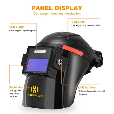 Casque de soudage TIG à obscurcissement auto – image 3