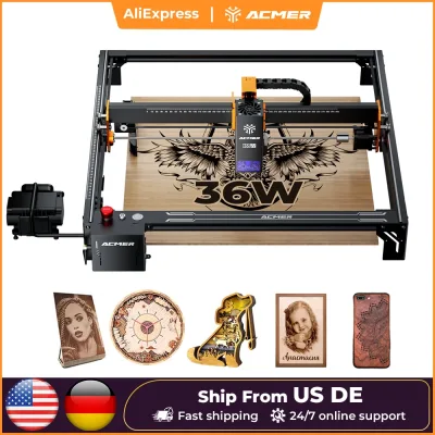 Graveur laser de découpe 36 W ou 48 W