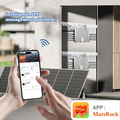 Micro-onduleur solaire 2500 W à quatre entrées – image 3