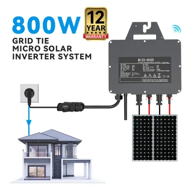 Micro-onduleur solaire 800 W WiFi, IP67 – image 2