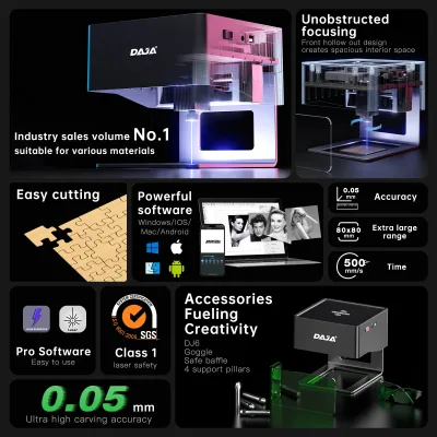 Mini graveur laser portable Bluetooth DJ6 – image 3