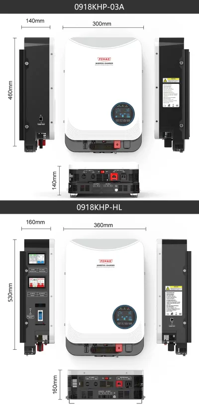 Onduleur solaire hybride sinusoïdal pur – image 2