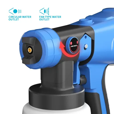 Pistolet à peinture électrique sans fil 800 ml – image 2