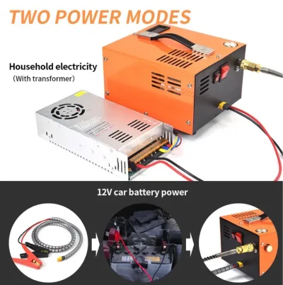 Pompe haute pression 12 V et 220 V, 300 bar – image 3