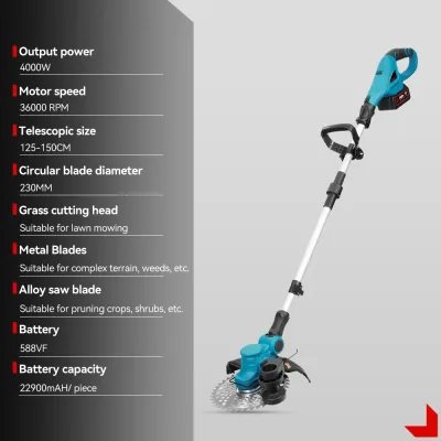 Tondeuse sans fil à moteur sans balais – image 3