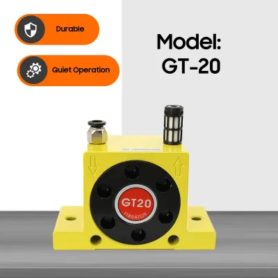 Vibrateur pneumatique à turbine jaune GT20